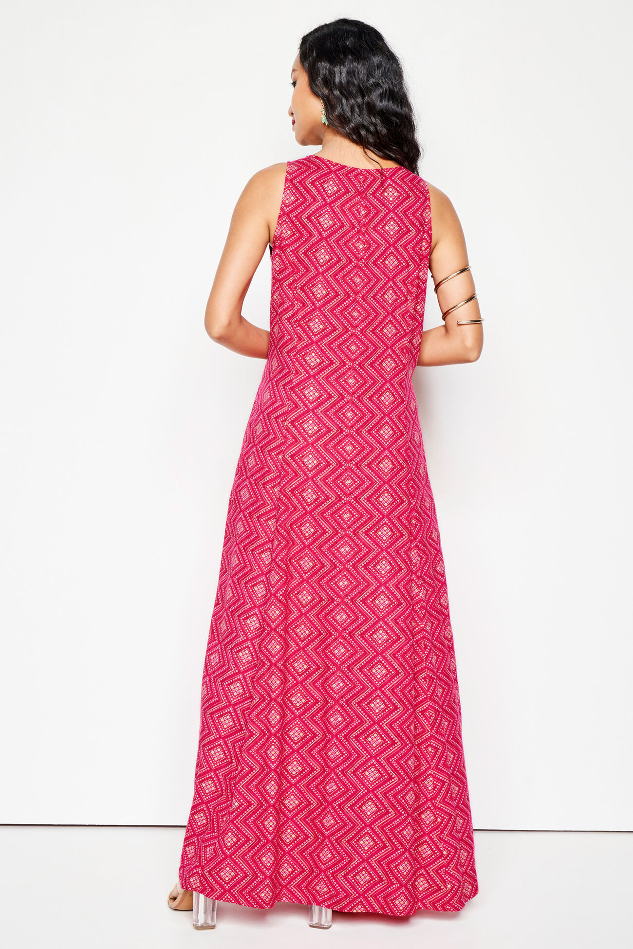 Priyo A-Line Maxi Dress, Pink, image 6